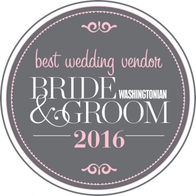 Washingtonian Bride & Groom Best Wedding Vendor 2016. Howerton+Wooten Events