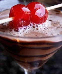 A Chocolate Covered Cherry Cocktail is Perfect for a Valentine's Day