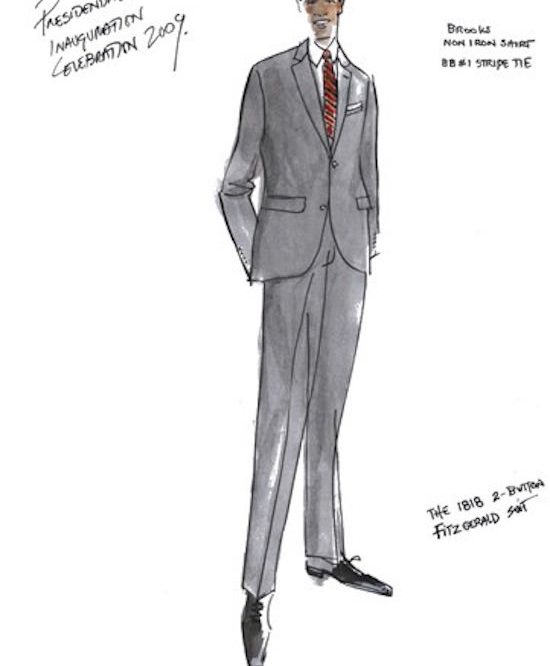 Designers' Suit Sketches for Obama are Great for Wedding Day Wear Too ...