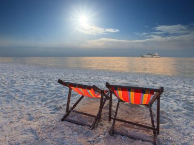 Beach Chairs on a Honeymoon. Howerton+Wooten Events.
