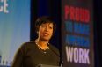 DC Mayor Bowser at AFGE Conference. Howerton+Wooten Events
