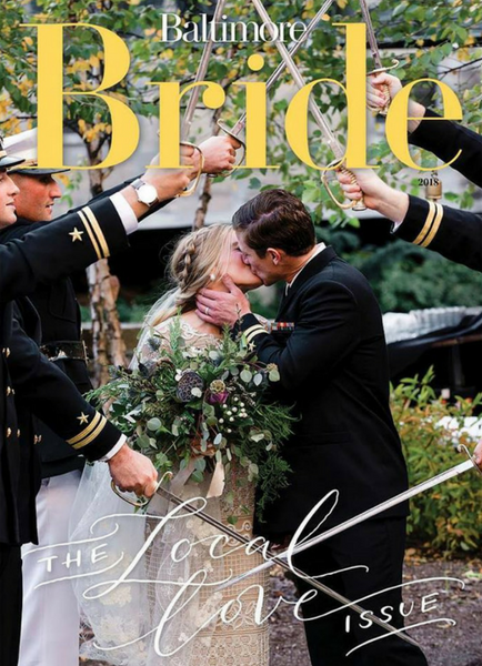 Baltimore Bride Magazine Local Love Issue. Howerton+Wooten Events.