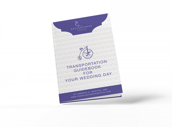 Transportation Guidebook for Your Wedding Day. The Enlightened Creative.
